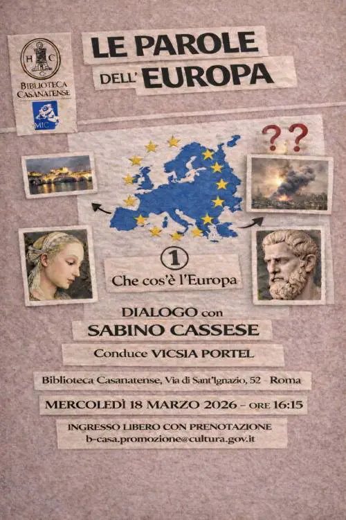 Europa, il ruolo nelle nuove tensioni globali: incontro con Sabino Cassese a Roma