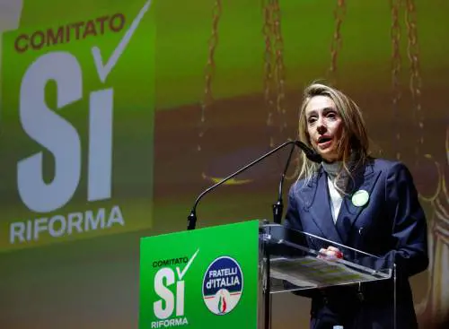Referendum, parla Arianna Meloni: "Con questa riforma chi sbaglia paga"