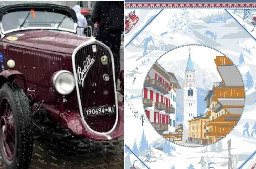 Torna la WinteRace Cortina: 70 auto storiche sulle strade delle Dolomiti, un itinerario di 490 chilometri tra paesaggi, storia e memoria