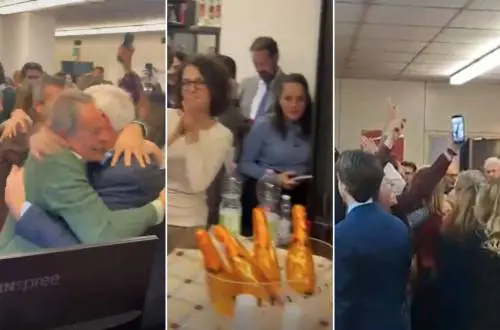 Bella Ciao, cori anti-premier e brindisi: la festa-vergogna delle toghe dell'Anm