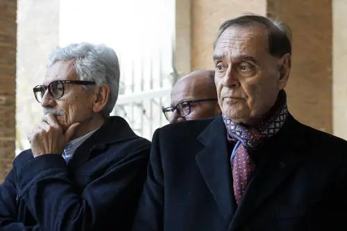 Da Mastella a Gasparri: chi c'era ai funerali di Pomicino - Le foto