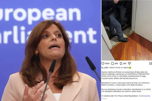 La polizia irrompe nell’hotel della Salis e lei grida al regime: segnalazione partita dalla Germania