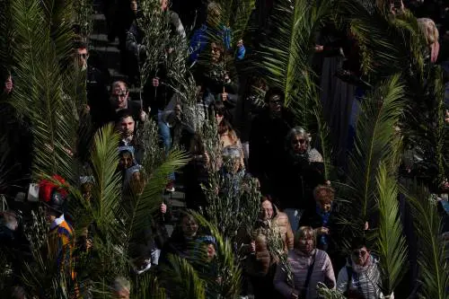 Il giorno delle "Palme" e la tomba di Gesù, luogo sacro dei cristiani