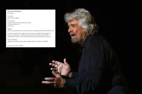 Conte incontra l'uomo di Trump, Grillo attacca gli Usa: "Ci rimborsino il pieno"