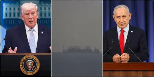 Trump: "Se l'accordo non è buono torniamo in guerra". Netanyahu: "Israele appoggia la tregua ma Libano escluso". Da Hormuz passano le prime due navi