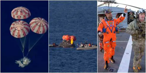 Artemis II, compiuta la missione sulla Luna. Ammaraggio nel Pacifico per la navicella Orion