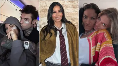 Fedez conferma la gravidanza, Elisabetta Gregoraci innamorata, Elodie e Franceska Nuredini in love