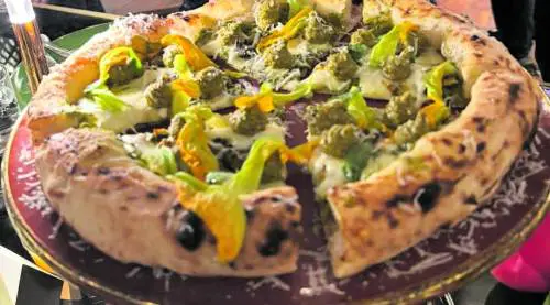 La pizza d'autore di Seu nel giardino delle meraviglie