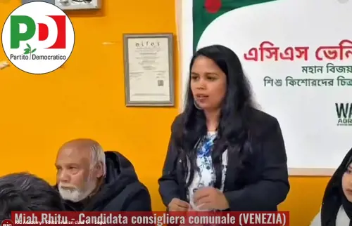 Il comizio elettorale del Pd? Adesso si fa pure in bengalese