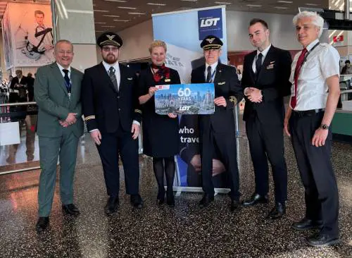 Lot Polish Airlines, 60 anni in volo a Malpensa