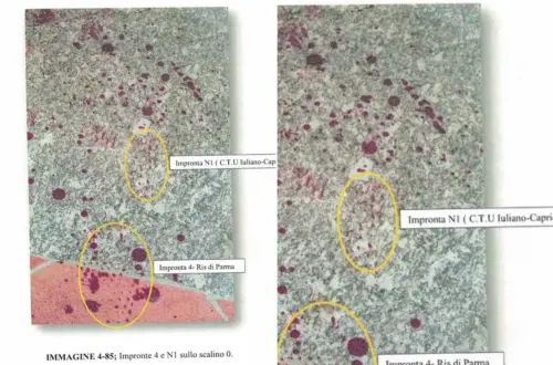 Dalla Bpa la conferma alla nostra inchiesta: ecco l’impronta sul gradino zero mai repertata