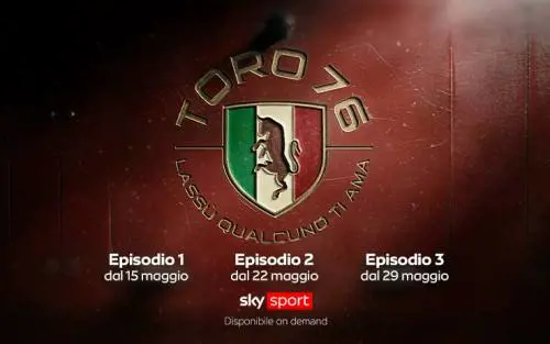 Calcio, l’epopea del Torino del ‘76 rivive nella docu-serie a cinquant’anni dall’ultimo scudetto