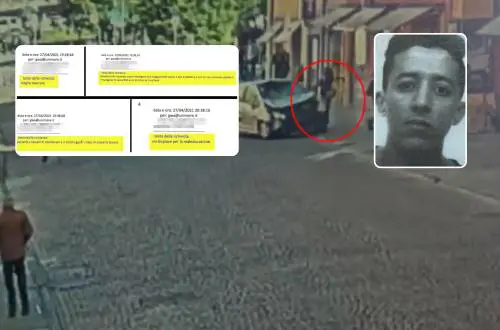 Parla Salim El Koudri: "Ho preso un coltello da cucina, sapevo che quel giorno morivo...". Sequestrati telefoni e manoscritti. No comment dell'Università sulle mail scritte nel 2021