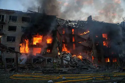 La vendetta di Putin: maxi raid su Kiev