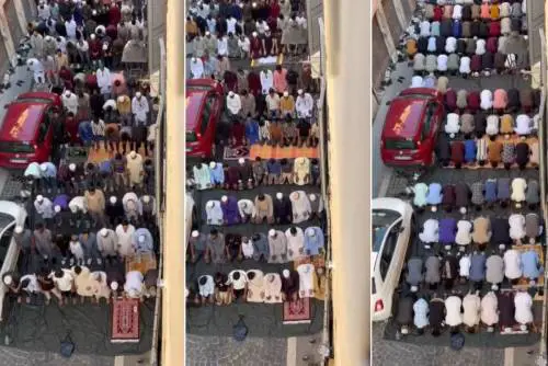C'è la festa islamica, il Comune chiude la strada al traffico. L'ira dei residenti: "Inaccettabile"