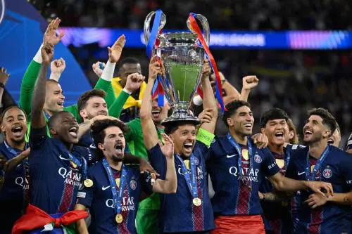 Il Psg fa il bis: la festa per la Champions League