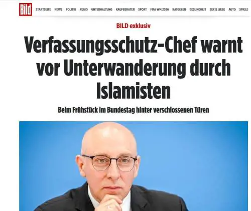 Il capo dell'intelligence tedesca al Bundestag. "Gli islamisti si infiltrano nelle istituzioni"