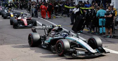F1, Antonelli stratosferico a Monaco, Hamilton secondo, Leclerc a muro