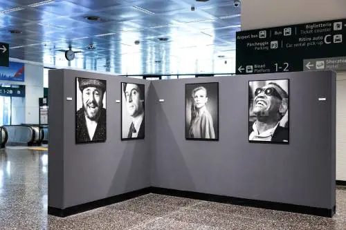 Malpensa, con i ritratti di Pagnini arte e cultura dialogano con chi viaggia