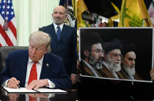 Iran, Trump sicuro: "Domenica la firma". Ma Teheran smentisce: "Insolita insistenza, è un test". Nella notte abbattuti droni a Hormuz  