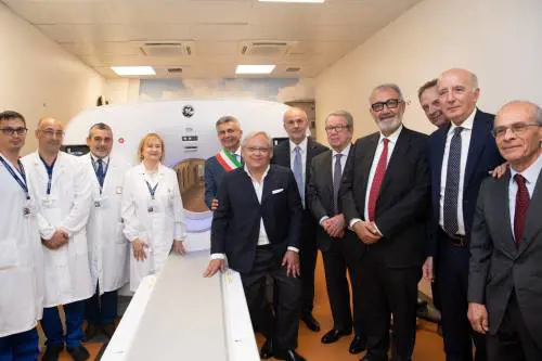 IRCCS San Raffaele di Cassino, inaugurata la nuova Unità Operativa di Medicina Nucleare: presenti il ministro Schillaci, il Presidente Rocca e il Presidente della Fondazione Roma Parasassi