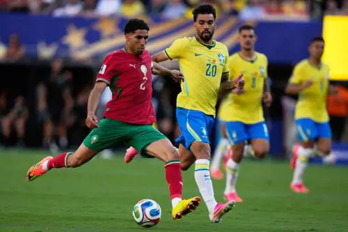 Hakimi del Psg rinviato a giudizio per stupro: il calciatore si torva negli Usa per il mondiale