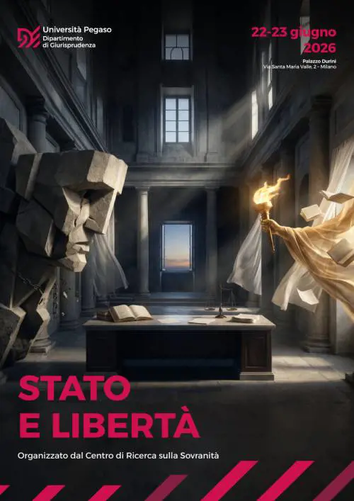 Università Pegaso: a Milano il convegno “Stato e Libertà”