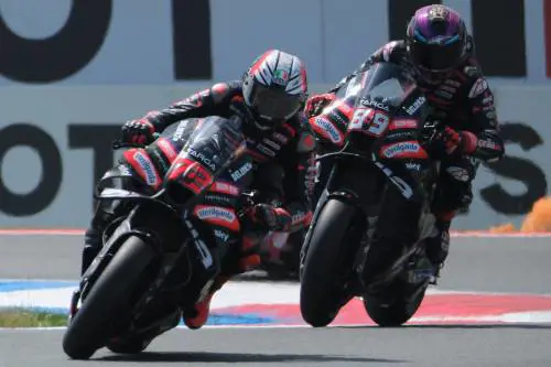 Aprilia stravince ad Assen ma non fa felice l’Italia