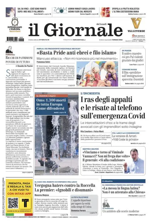 Inchiesta Covid: intercettazioni choc, il grande caldo, Salvini e l’idea Viminale