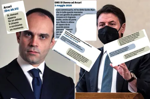 Tutti gli sms sul caso Covid: così Di Donna agiva per Conte