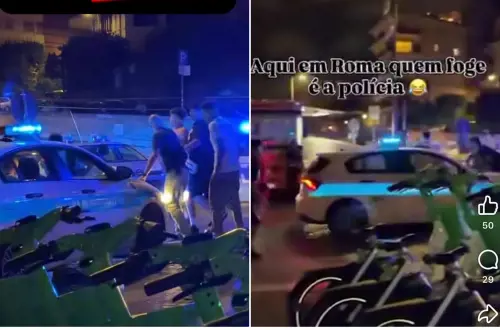Accendono fuochi d'artificio in mezzo alla folla e provano a rubare un'auto della polizia: 3 maranza arrestati