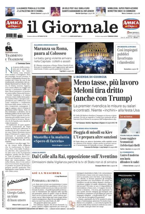 L’agenda di Meloni: più tasse e più lavoro, opposizione sull’Aventino in Rai, la malattia di Mastella