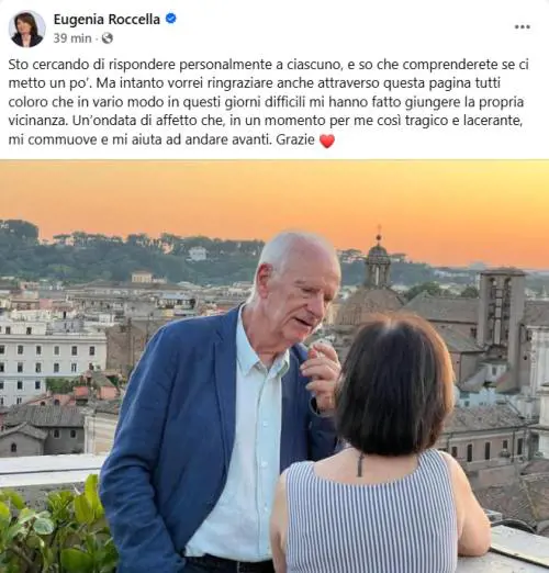 La ministra Roccella rompe il silenzio dopo la scomparsa del marito nel lago: "L'affetto mi aiuta ad andare avanti"