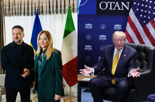 Meloni vede Zelensky: "Confermiamo assistenza al popolo ucraino". Trump attacca: "Sanchez? Terribile partner Nato. Italia pessima sulle basi". E sulla Cina: "Sono fan di Xi"