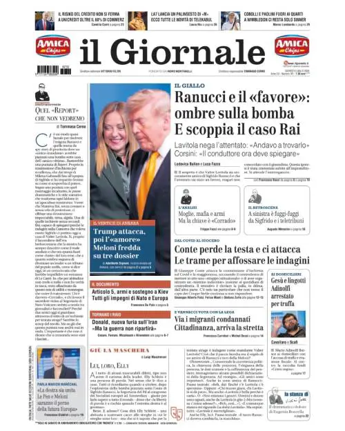 Il giallo sul caso Ranucci, Adinolfi ai domiciliari, il vertice di Ankara