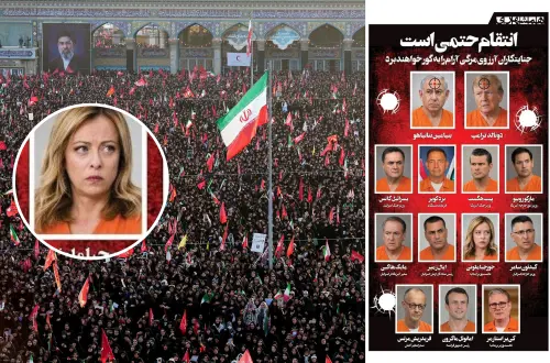 Meloni nella lista nera dei responsabili della morte di Khamenei. La minaccia di Mojtaba: "Vendetta per mio padre"