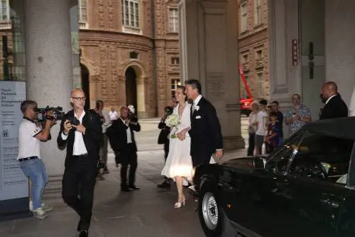 Le nozze di Eva Herzigova con Gregorio Marsiaj