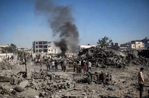  L'Ue lancia l'iniziativa Team Gaza: 883 milioni per la ricostruzione