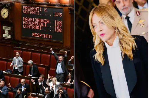 Meloni: "Ci abbiamo provato, ma ha vinto di nuovo la palude"