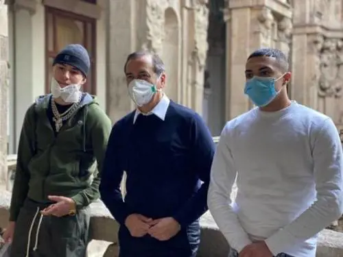 Il trapper indagato per il pestaggio agli ebrei fu al centro del progetto per le periferie di Sala