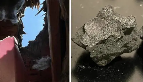 Il meteorite finito nella camera da letto dei Gordon aveva dentro gli ingredienti della vita