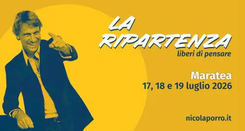  Al via a Maratea l’undicesima edizione de “LaRipartenza, liberi di pensare" di Nicola Porro