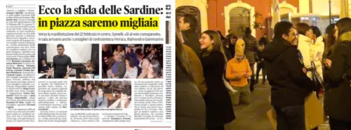 "A Chieti saremo migliaia". Ma le sardine fanno un altro flop