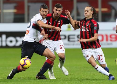 Il Milan gioisce al 91': Romagnoli stende 2-1 il Genoa