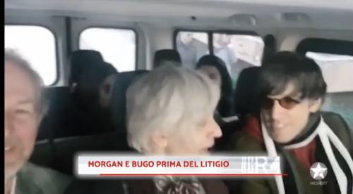 "Morgan e Bugo sereni prima di salire sul palco": spunta il video inedito