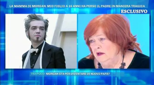 La madre di Morgan: "Non ha superato il suicidio del padre"