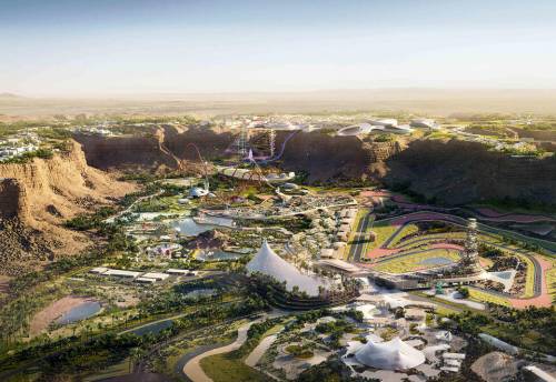 La più grande città dei divertimenti in mezzo al deserto