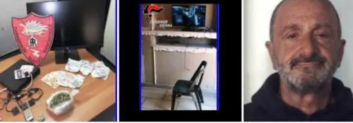 Spacciava stupefacenti piazzando telecamere nei lampioni pubblici: catanese in arresto 