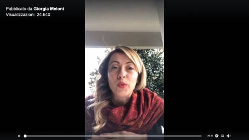Giorgia Meloni: "FdI voterà il dl sicurezza"