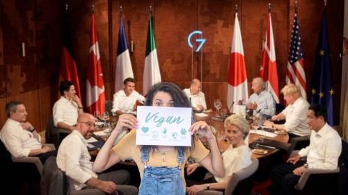 Le grandi decisioni del G7: il menu vegano